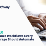 top 10 insurance workflows - workflow automation software by PathwayPort